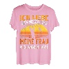 Herren Ich Liebe es wenn meine Frau mich Angeln lässt Angler T-Shirt