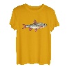 Rotauge Und Rotfeder Friedfisch Zeichnung T-Shirt