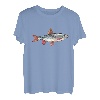 Rotauge Und Rotfeder Friedfisch Zeichnung T-Shirt