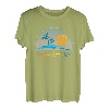 Corona Del Mar CA California Souvenir Palme Surfer T-Shirt