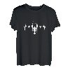 Herzschlag, Krebs, Humor, Pfirsich, lustiger Mann T-Shirt