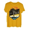 Ich würde lieber am Jungle Lake Wisconsin bei Sonnenuntergang angeln T-Shirt