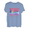 Newport Beach Retro 80er Jahre Vaporwave Strand Urlaub T-Shirt