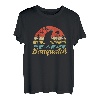 Bigfoot Angelshirt für Herren Vintage Retro Bassquatch Bass T-Shirt