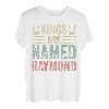 Kings Are Named Raymond Shirt Lustiger personalisierter Name T-Shirt