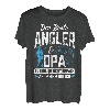 Herren Der Beste Angler & Opa Zu Sein Nicht Einfach Aber Bin Ich T-Shirt