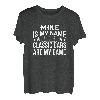 Herren Classic Cars Mike Is My Name Vatertagsgeschenk T-Shirt T-Shirt