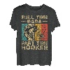 Lustiger Vintage-Angel-Papa-Witze, für Herren und Damen, Angler T-Shirt