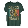 Lustiger Vintage-Angel-Papa-Witze, für Herren und Damen, Angler T-Shirt