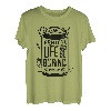 Gib es zu, das Leben wäre langweilig ohne mich Bierfischen T-Shirt