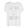 Herren Lustiges personalisiertes Bootsshirt Vorname Captain Mason T-Shirt