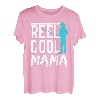 Reel Cool Mama Hobby Fisher Angler Fisch Mama T-Shirt