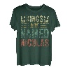 Kings Are Named Nicolas Shirt mit lustigem Namen T-Shirt