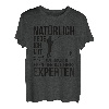 Herren Angelmode: Ich bin ein Experte im Angeln Angler T-Shirt