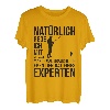 Herren Angelmode: Ich bin ein Experte im Angeln Angler T-Shirt