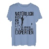 Herren Angelmode: Ich bin ein Experte im Angeln Angler T-Shirt