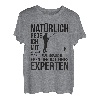 Herren Angelmode: Ich bin ein Experte im Angeln Angler T-Shirt