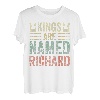 Kings Are Named Richard Shirt Lustiger personalisierter Name T-Shirt