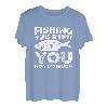 Fischer Witz Fischer Fischen T-Shirt