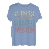 Lustiger personalisierter Name Shirt Kings Are Named Weston T-Shirt