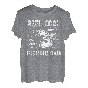 Herren Angelzubehör für den Vatertag, Reel Cool Dad American Flag T-Shirt