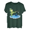 Frosch Hapfox Angeln T-Shirt