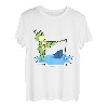 Frosch Hapfox Angeln T-Shirt