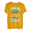 Fischen Lustiger Fischerspruch Fischer Angel Fischer Opa T-Shirt