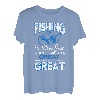 Fischen Lustiger Fischerspruch Fischer Angel Fischer Opa T-Shirt