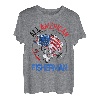 USA Fisher Amerikanische Flagge Patriotische 4. Juli Angeln Männer T-Shirt