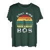 Don't Wind Bob Lustige Angelrute Angelrute Papa T-Shirt