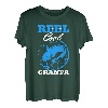 Lustige Fischerrolle zum Vatertag, cooler Opa, Angelliebhaber T-Shirt