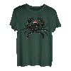 Lustige Krabbe Weihnachtsmannmütze Weihnachten Krabben Angler Weihnachtsgeschenke T-Shirt