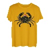 Lustige Krabbe Weihnachtsmannmütze Weihnachten Krabben Angler Weihnachtsgeschenke T-Shirt