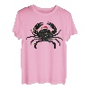 Lustige Krabbe Weihnachtsmannmütze Weihnachten Krabben Angler Weihnachtsgeschenke T-Shirt