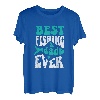 Bester Angel-Vater Aller Zeiten Angeln Fischen Papa Angler T-Shirt