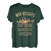 Mir reichts ich gehe Barsche ärgern Angler Barsch Angeln T-Shirt