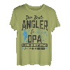 Herren Bester Opa Angeln Angler Anglerfan Fischer Fischen T-Shirt