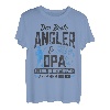 Herren Bester Opa Angeln Angler Anglerfan Fischer Fischen T-Shirt