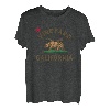 Vineyard California Beach Flag Bear Surf CA Vintage T-Shirt