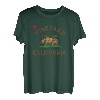 Vineyard California Beach Flag Bear Surf CA Vintage T-Shirt
