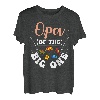 Opa Of The Big One Angeln, Geburtstagsparty, Geburtstag, Feier T-Shirt