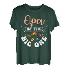 Opa Of The Big One Angeln, Geburtstagsparty, Geburtstag, Feier T-Shirt
