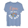 Opa Of The Big One Angeln, Geburtstagsparty, Geburtstag, Feier T-Shirt
