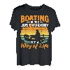 Bootfahren ist nicht nur ein Hobby, sondern eine Lebensweise, nautisch T-Shirt