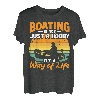 Bootfahren ist nicht nur ein Hobby, sondern eine Lebensweise, nautisch T-Shirt