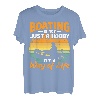 Bootfahren ist nicht nur ein Hobby, sondern eine Lebensweise, nautisch T-Shirt