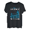 Herren Unterschätze niemals einen alten Mann mit einer Angelrute Dad Angler T-Shirt