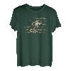 Herren-Angeln, Camouflage, US-amerikanische Flagge, Barsch, Fisch, Angler T-Shirt