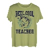 Lustige Angelrolle für Lehrer im Freien T-Shirt